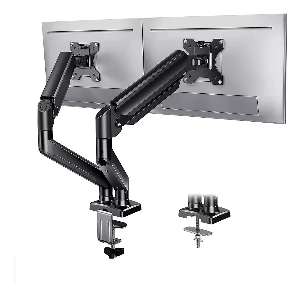 Soporte Doble para Monitor - Brazo Articulado Hidráulico (Modelo ZJ-K7901) - Imagen 2